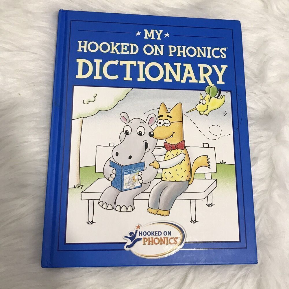 My Hooked On Phonics Dictionary Picture Book Hardcover kids toddler